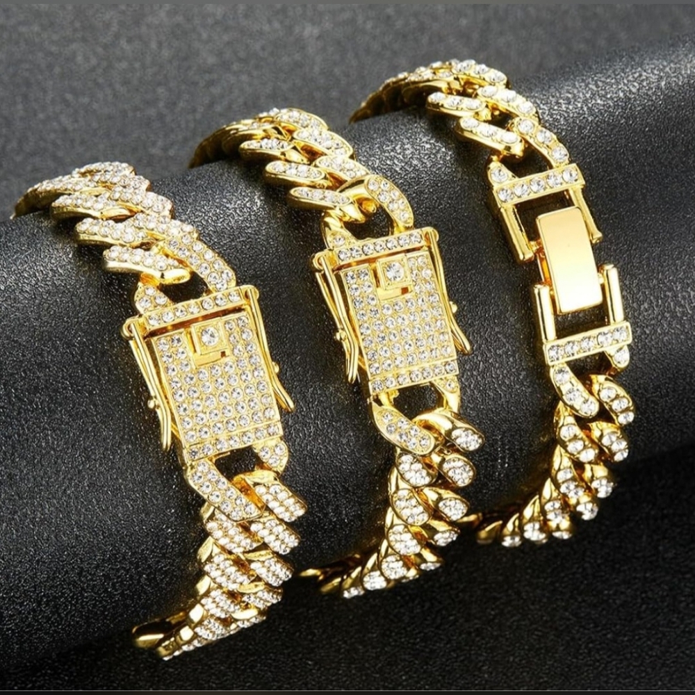 Link Anklets Plus Size Ankle Bracelet Layered Link Anklet Set Rhinestone Bling